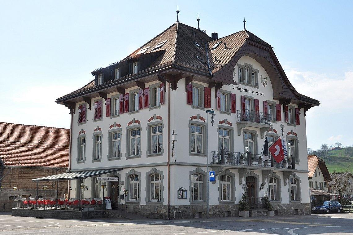 Hotel Hirschen Plaffeien Exteriér fotografie